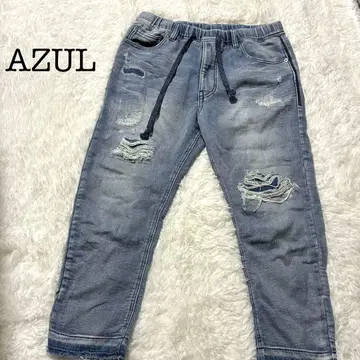AZUL 아줄 라이트 블루 스트레이트 데님 M