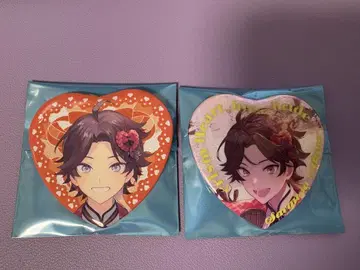 Prism Heart June Bride 캔뱃지 미에지 아키나 2개