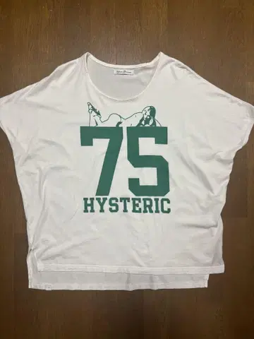 HYSTERIC 75 프린트 티셔츠 프리 사이즈