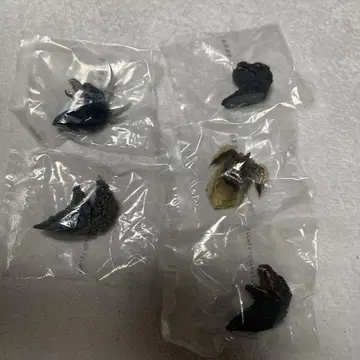 제일복권 고질라 G상 몬스터 헤드 마그넷 5개 세트