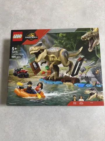 레고(LEGO) 쥬라기 월드 T-렉스 강을 따라 탈출 76975