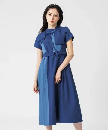 유나이티드 도쿄 언밸런스 컬러 원피스
