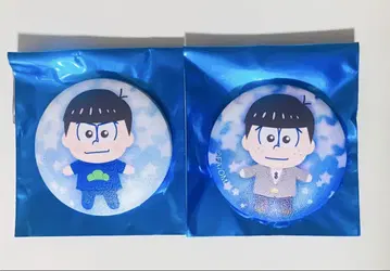 오소마츠 6쌍둥이 옷 갈아입기 파라다이스 오키파라 쿠션 캔뱃지 카라마츠