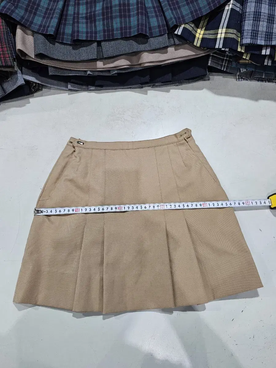 Used school uniform skirt, size 68, short