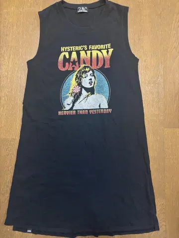 HYSTERIC'S FAVORITE CANDY 슬리브리스 원피스