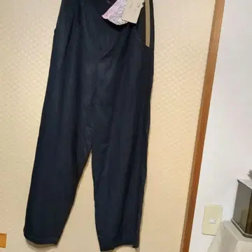 인브리드 택 포함 네이비 와이드 팬츠