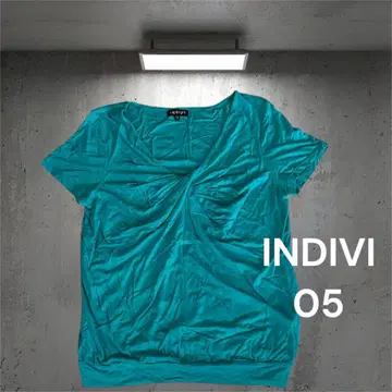 INDIVI 상의 반팔 티셔츠 풀오버