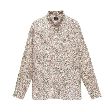 AIGLE 꽃무늬 긴팔 셔츠 리버티 패브릭 코튼 LIBERTY