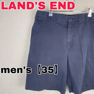 Z283 [LAND'S END] 숏 팬츠 하프 팬츠 [남성용 35]