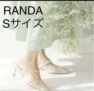 RANDA 란다 소프트 플라워 레이스 시어 뮬