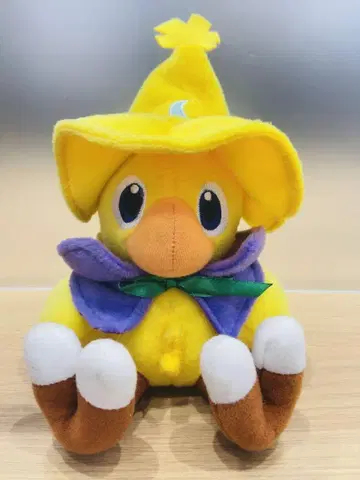 초코보의 신비한 던전 블랙 마도사 초코보 봉제 인형