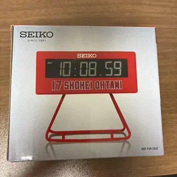오타니 쇼헤이 디지털 시계 SEIKO