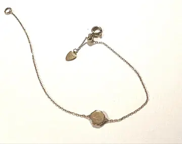 agete K10 다이아 골드 팔찌 아가트