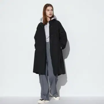 유니클로 모즈 코트 L 사이즈