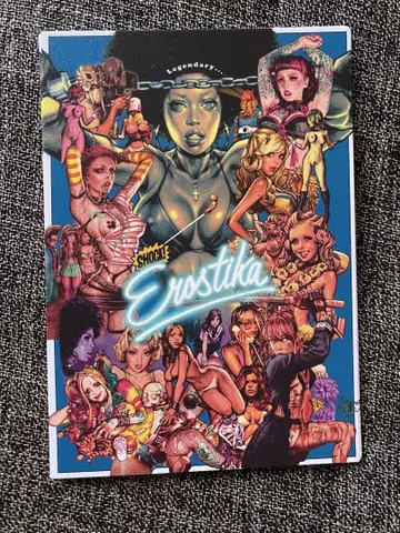 Erostika Rockin' Jelly Bean 엽서 한정판