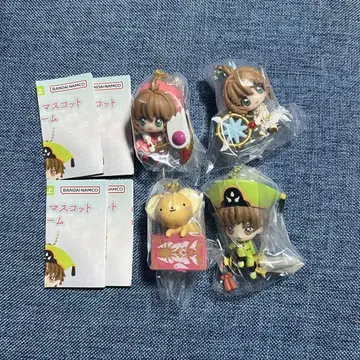 카드캡터 사쿠라 캡슐 토이 4종 세트