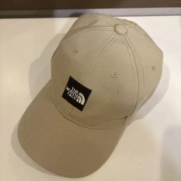 노스페이스 베이지 캡