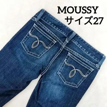 MOUSSY 마우지 데님 청바지 010BSC12-3220 사이즈 27