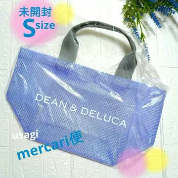 DEAN & DELUCA 메쉬 토트백 라일락 S 2025