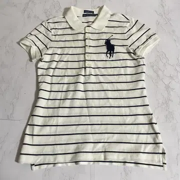 m3085 Ralph Lauren 폴로 셔츠 보더 M