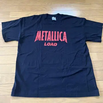 90s 메탈리카 METALLICA 밴딩 티셔츠 구제 의류 부트 레그
