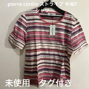 피에르 카르뎅 스트라이프 반팔 티셔츠