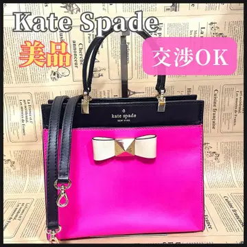케이트 스페이드 2way 핸드백 Kate Spade 핑크 블랙