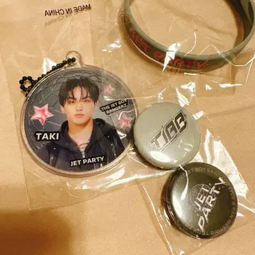 후루시마 타키 클리어 참 TJBB 캔뱃지 러버 블레스