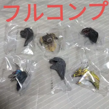 제일복권 고질라 대괴수 열전 피규어 G 몬스터 헤드 마그넷 컴프