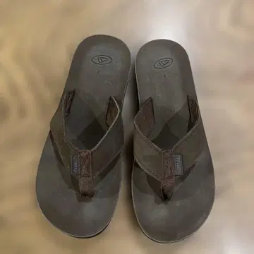 REEF 남성용 샌들 가죽제품 26cm 새상품급
