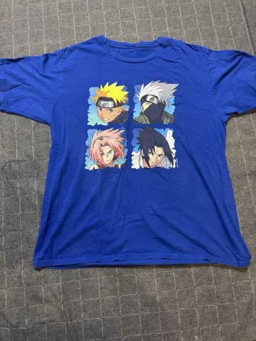 나루토 티셔츠 파랑 나루토 돌풍전 naruto 빈티지 빈티지