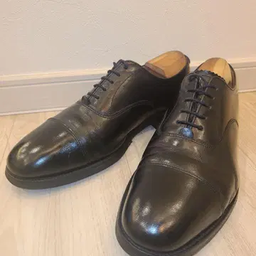 Loake 로크 스트레이트 팁 비즈니스 슈즈 내부 깃털 26cm