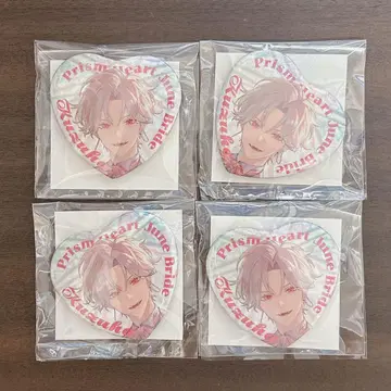 니지산지 Prism Heart June Bride 캔뱃지 쿠츠하