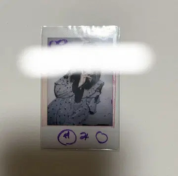 지메이 신다이 로제 당첨 폴라로이드 사진 촬영권
