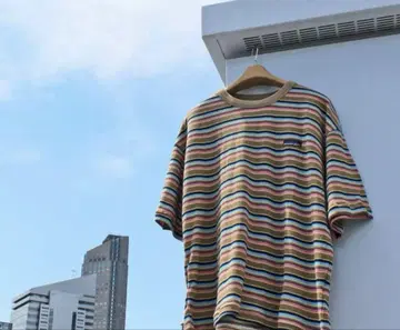 THOUSAND MILE 보더 티셔츠