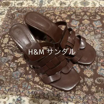 H&M 샌들 브라운
