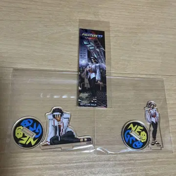 KOF 카구라 치즈루 아크릴 스탠드 2종 세트 & 덤