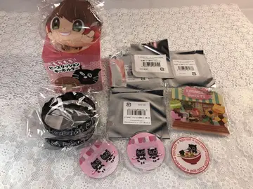 키요 복권 C상 시크릿 키요 고양이 캐릭터 굿즈 세트