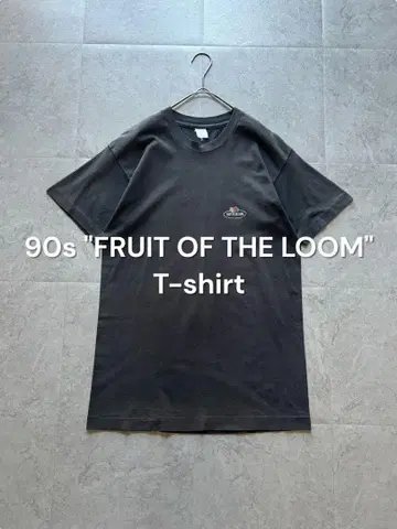 90s FRUIT OF THE LOOM 원 포인트 티셔츠 페인트