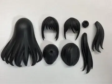 메가미 디바이스 불릿 나이츠용 헤어 부품 블랙