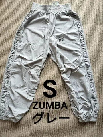 ZUMBA 그레이 팬츠 S 사이즈 여성용 남성용 남녀공용 미사용 새상품