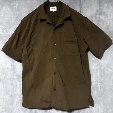 모리스 앤 선즈 MORRIS & SONS 반팔 셔츠 브라운 2