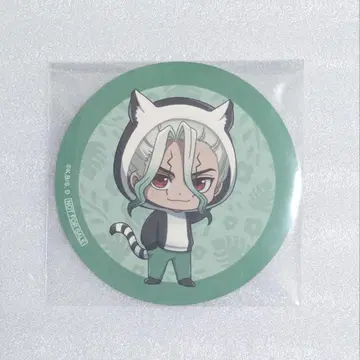 Dr.STONE 이시가미 치쿠우 토부 동물공원 혜택 코스터 미니 캐릭터