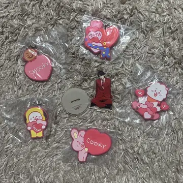 BTSV 아크릴 스탠드 BTS 키링 세트
