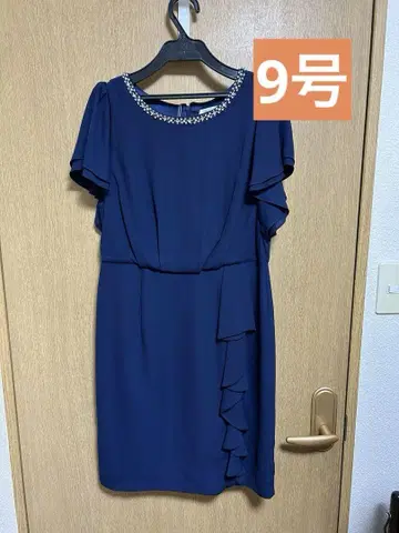 새상품 메틀리제 원피스 드레스 네이비 컬러 9호 MAITRESSE