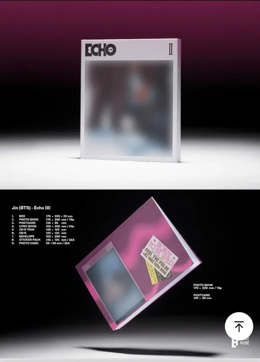 Jin Ecco Album (ver.2) jin ecco sealed