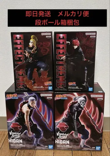 4개 세트 NARUTO 피규어 히단 데이다라 전갈