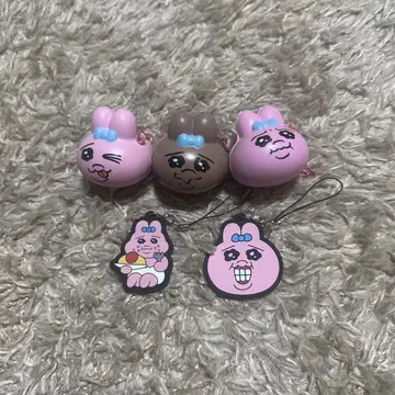 빤쮸토끼 키링 5개 세트