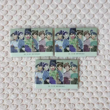 닌자 타마란타로 브라운 BOX 특전 캔뱃지 3종