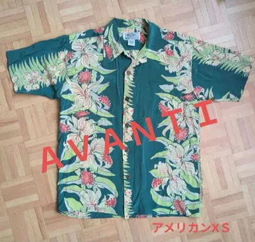 AVANTI 보타니컬 무늬 아메리칸 XS